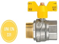 VALVULA ESFERA P/GAS MxF A 1/2