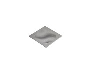 GRELHA ALUMINIO QUADRADA